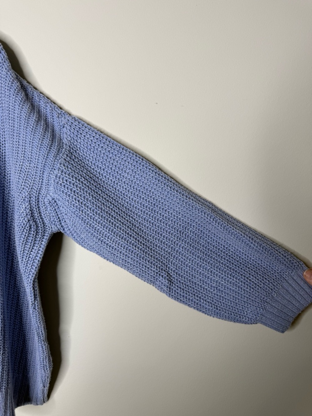 American Eagle blue turtleneck sweater - Picture 4 of 7